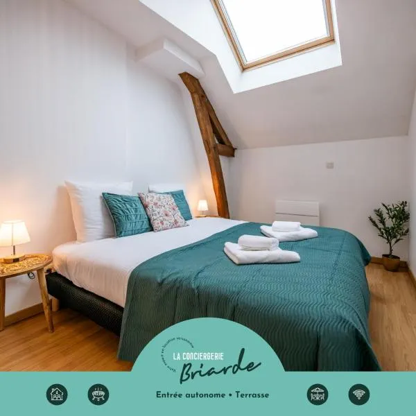 Le Triplex - cosy avec petit jardin, hotel in Longueville