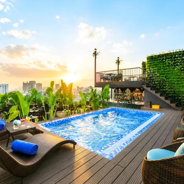 MAY DE VILLE Corner Hotel, hotel i Hanoi