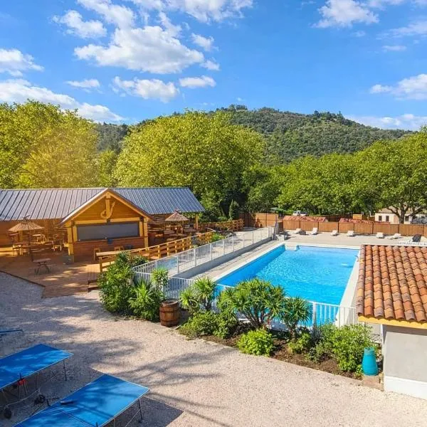 Camping Hôtel Maui, hotel Tournon-sur-Rhône-ban