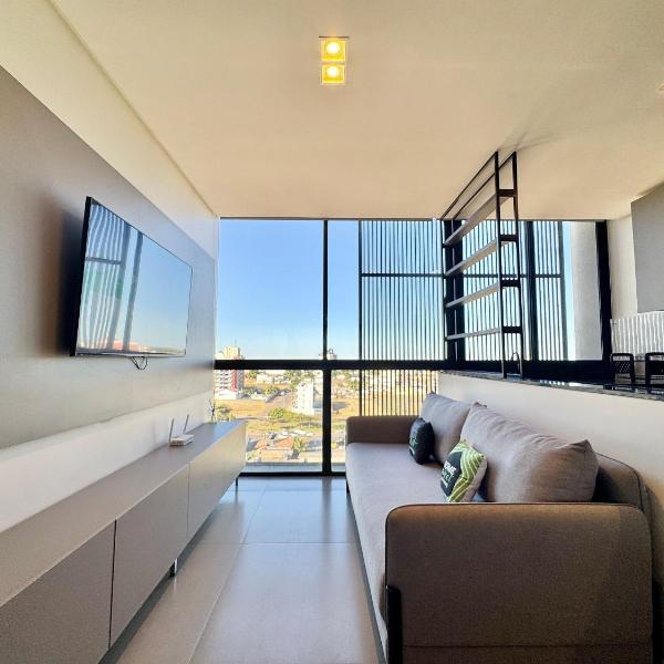 Estúdios Modernos no Empíria - com Vista, Piscina e Academia - Foto 5