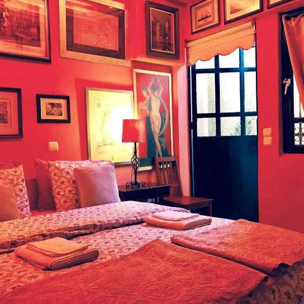 Gallery Basement in Villa Vravrona, hotel Markópulóban