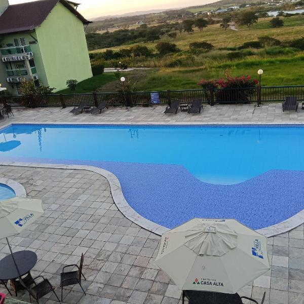 Flat em Gravatá -Villa Monte Castelo - 2 quartos- Ao Lado da Área de Lazer e das piscinas