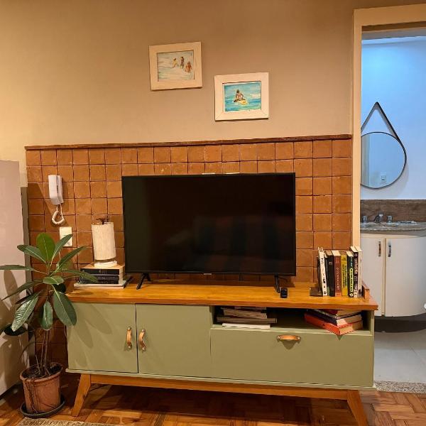 Aconchegante sala e quarto em Copacabana - Foto 3