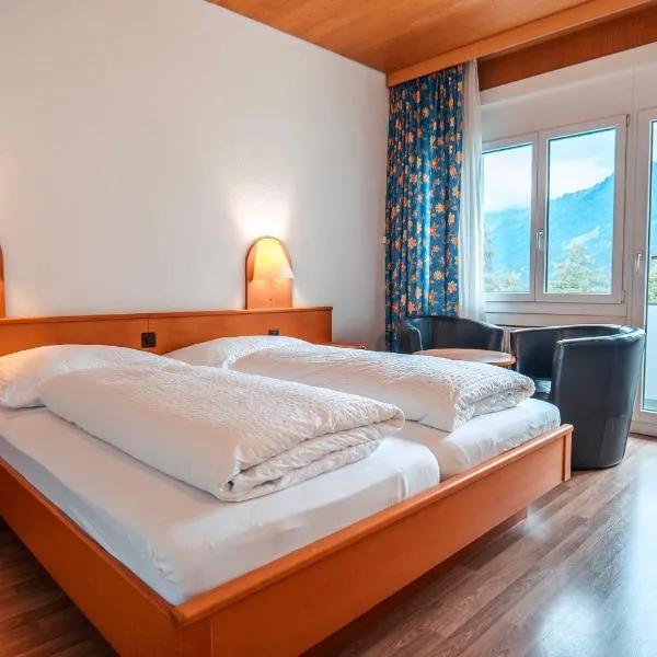Parkhotel Bellevue Budget, hotel a Lenk