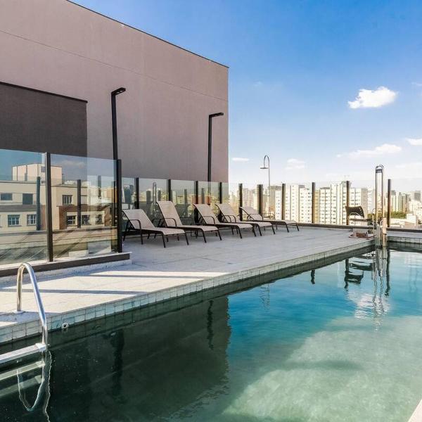 Studio aconchegante ar e rooftop na Bela Vista - Foto 4