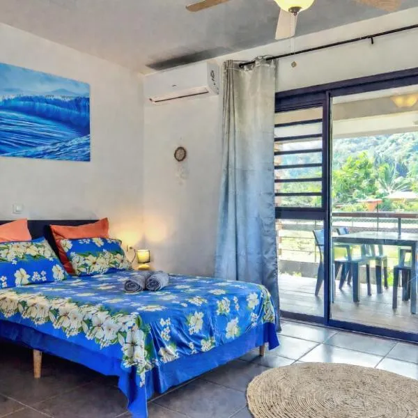 Teahupo'o Lodge Tahiti - Studio Moana, lagon et quai en face - Canoës inclus, מלון בTeahupoo