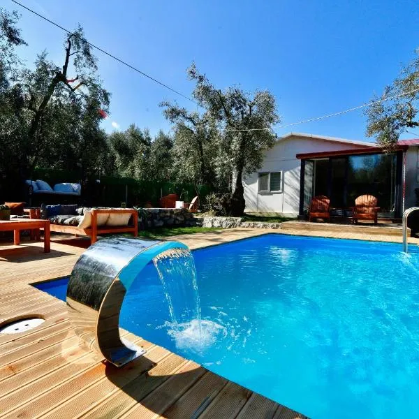 bungalov ve göl kenarina kurulmuş sahil evi., hotel em Demirışık