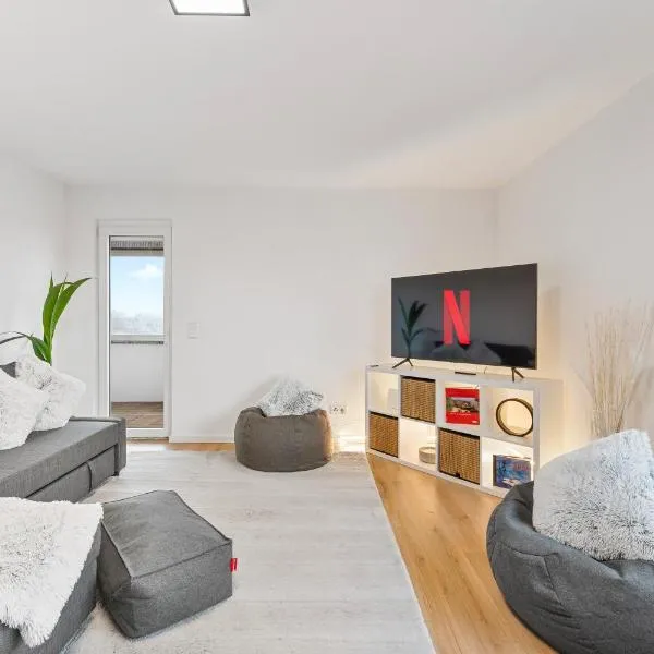 Business & Relax Suite - Panorama - 2 Schlafzimmer - Parkplatz, hotel en Sindelfingen