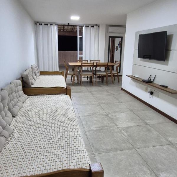 Prainha Premium - terraço com churrasqueira privativa