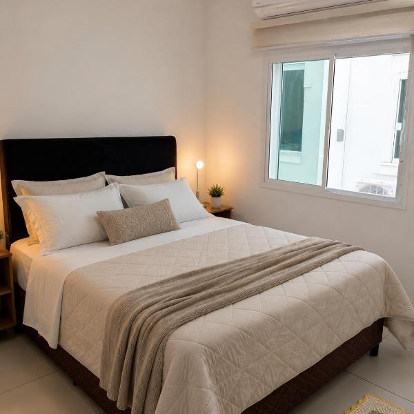 Cobertura nas Dunas dos ingleses 500m do mar 3 quartos, wi-fi, vaga coberta churrasqueira a carvão, Apartamento alto Padrão para suas férias até 8 pessoas - Foto 2
