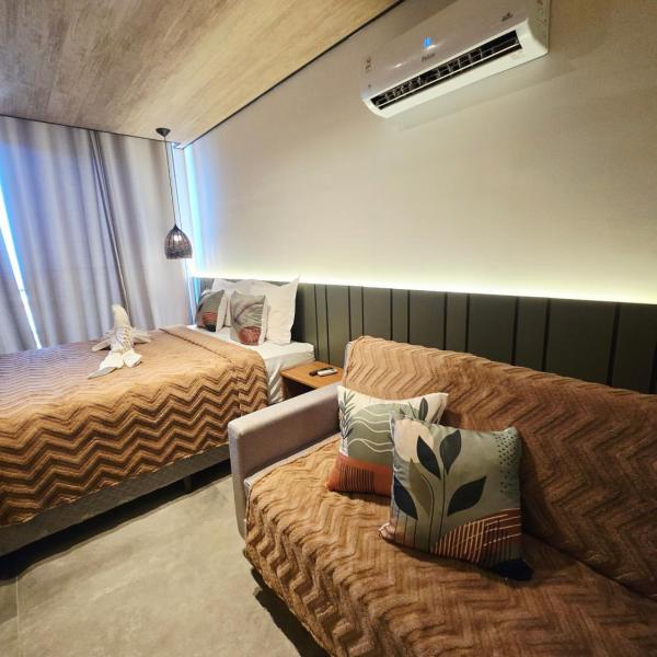 Studio Beira Mar - Vista Mar - Luxo - New Time 1420 - Foto 2