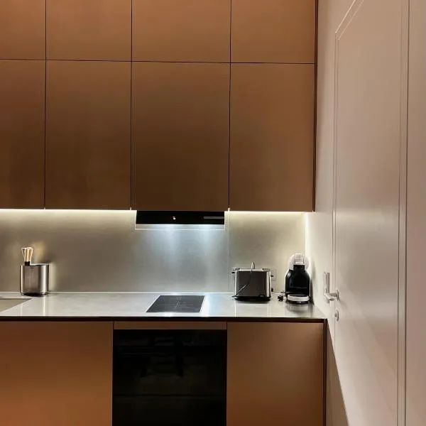 Design apartment with view to Nemunas, Prienai, מלון בפרינאי