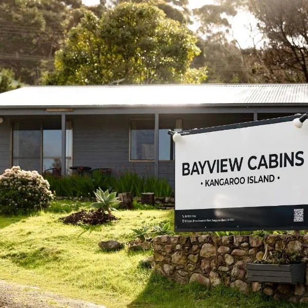 Bayview Cabins Kangaroo Island, viešbutis mieste American River