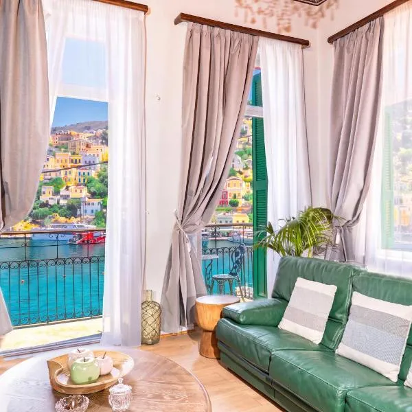 "LOS" 2 Neoclassic Harbour View, hotell i Symi