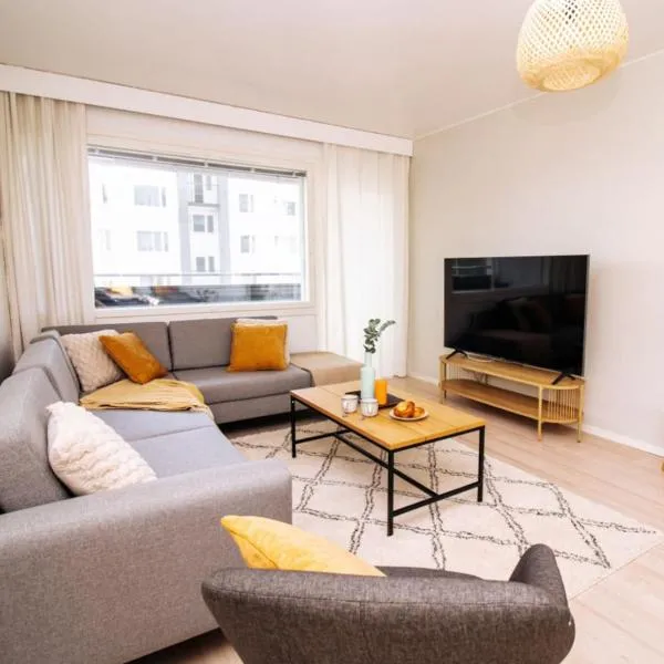 Come in! "Pirkanportti" In the heart of Tampere next to the railway station for 9 people!, hotel in Tampere