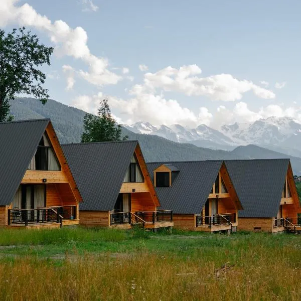 Mestia POV Cabins: Mestia şehrinde bir otel