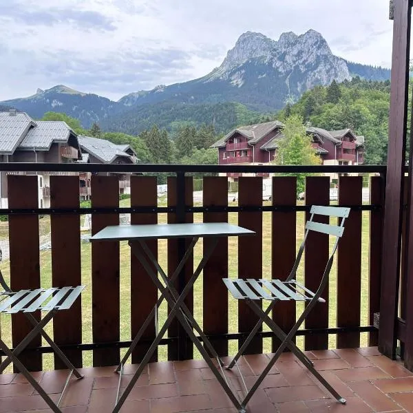 Studio 4 personnes au pied des pistes de Bernex 74500, hotel di Bernex