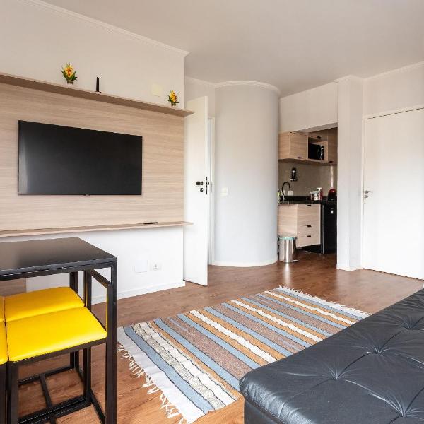 Fabuloso flat com Garagem - SP - 1307