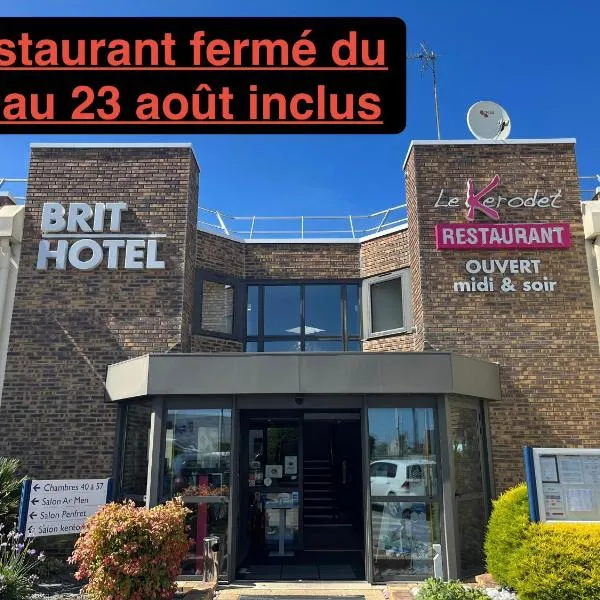 Brit Hotel Quimper Nord、エルゲ・ガベリックのホテル