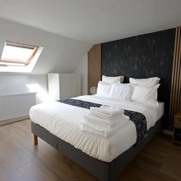 Cozy, Bright 2-Bedroom Duplex in Brussels-Laeken,位于布鲁塞尔的酒店