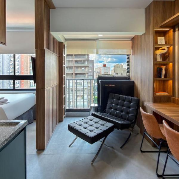 Estúdio Design Pinheiros - Rooftop, Gym - WeCare Hosting - 5 min Oscar Freire