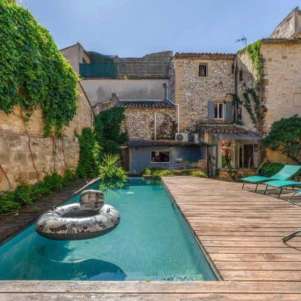 La maison d ’ôré, hotel em Collias