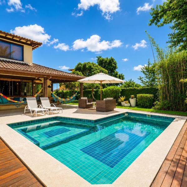 Casa c/ piscina e sauna privativa em Geribá Bz101
