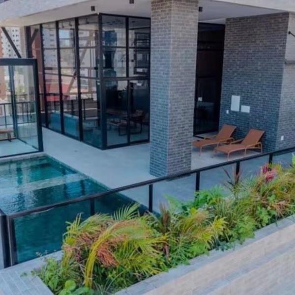 Flat completo com Vista para o Mar em Manaíra, João Pessoa-PB