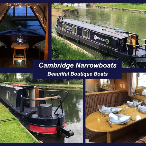 Cambridge Narrowboats - Beautiful New Moon Narrowboat, hotel in Cambridge