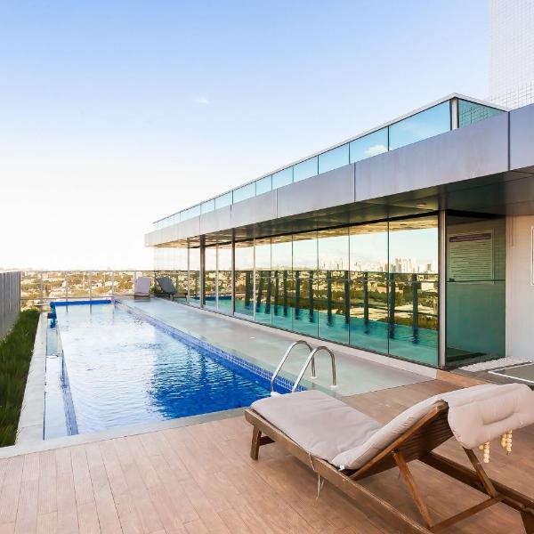 Apto Central 1 Quarto, Piscina e 2 Vagas - Foto 4