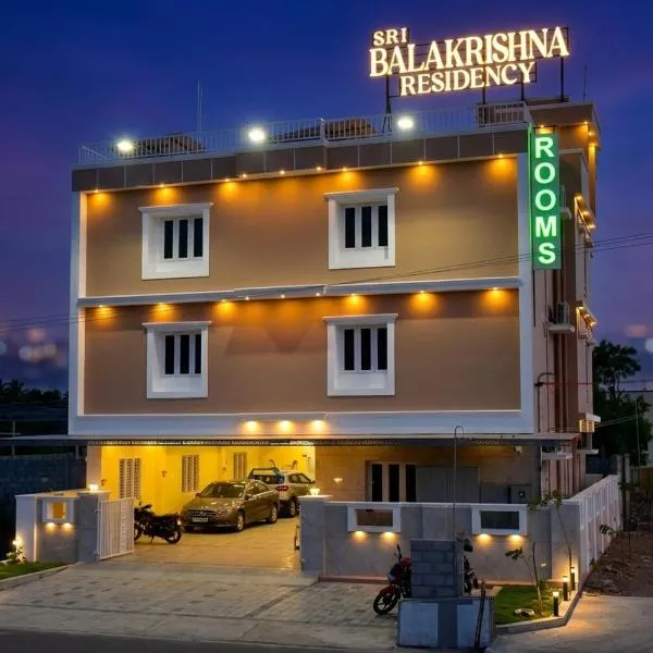 Sri Balakrishna Residency, hotel u gradu Tiruchchendur