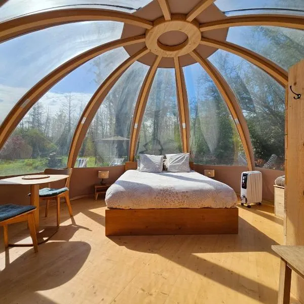 Bulle insolite Wigwam, hotel in Aulnay-sur-Iton
