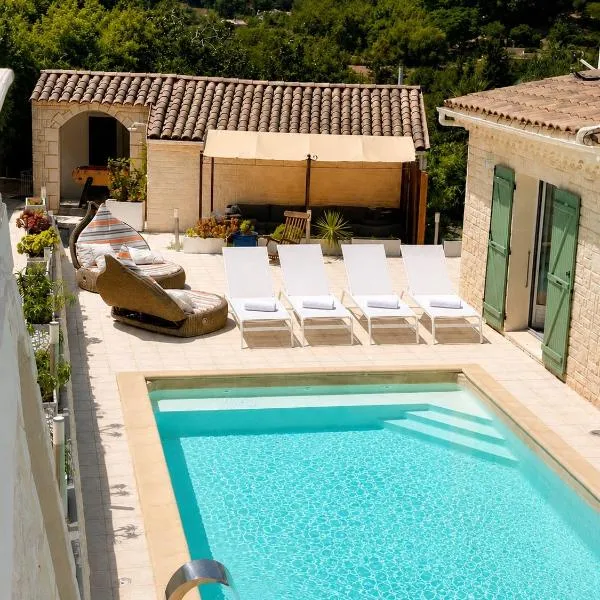 villa plaisirs, hotel in Saint Paul de Vence