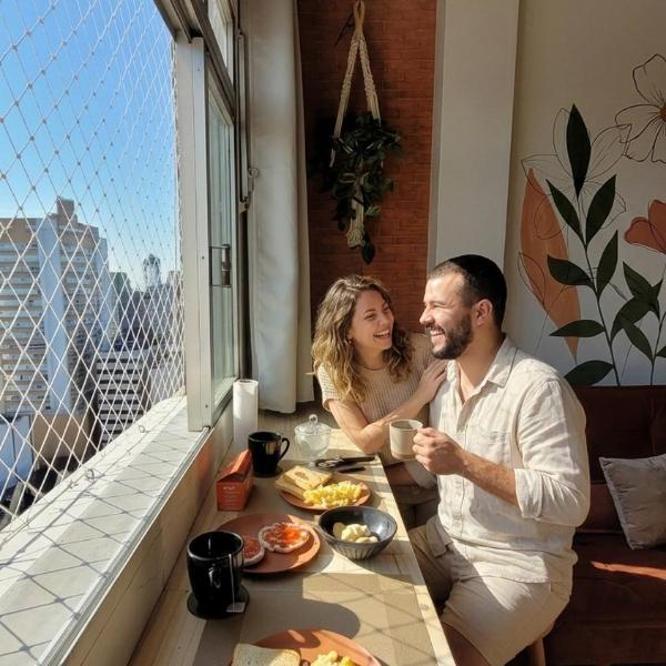 Só vem, Apartamento próximo a praia de São Vicente