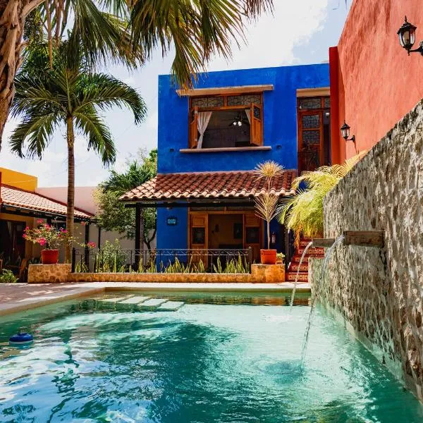Casa Vicenta Izamal, viešbutis mieste Isamalis