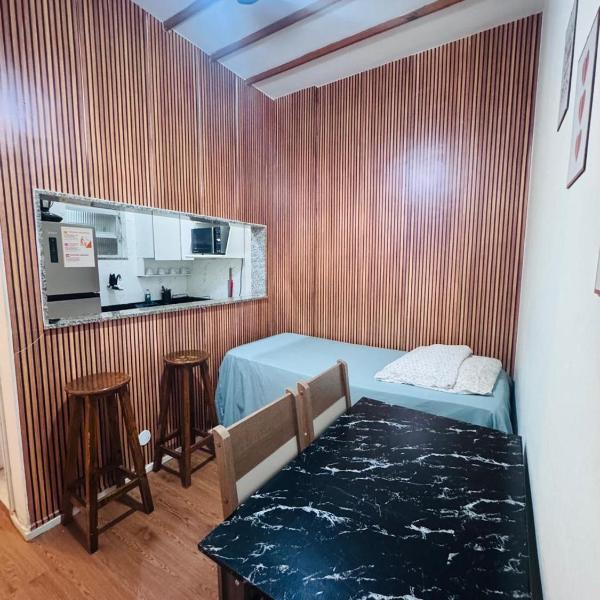 APMARAVILHOSO QUARTO e SALA LEBLON Recém REFORMADO ACEITO 5 pessoas NA ATAULFO DE PAIVA - Foto 4