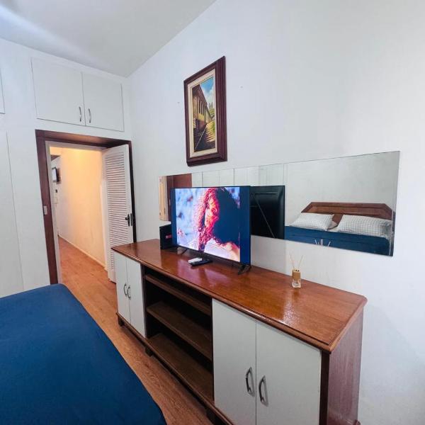APMARAVILHOSO QUARTO e SALA LEBLON Recém REFORMADO ACEITO 5 pessoas NA ATAULFO DE PAIVA - Foto 5