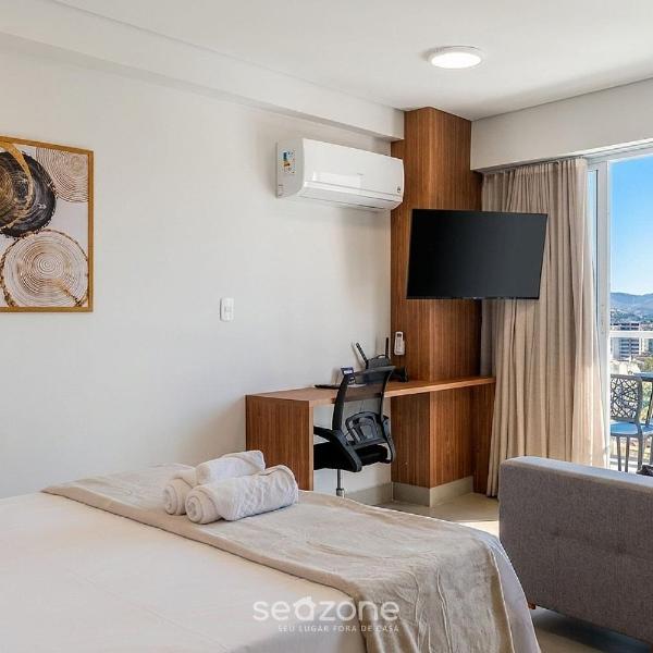 Conforto Bem Equipado em Cond. c/ Piscina MSU1005
