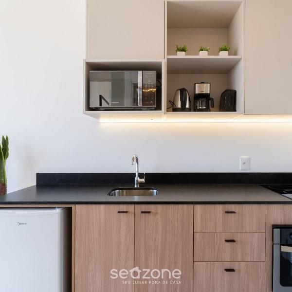 Studio em Cond. c/ piscina prox. da Praia SOT0201