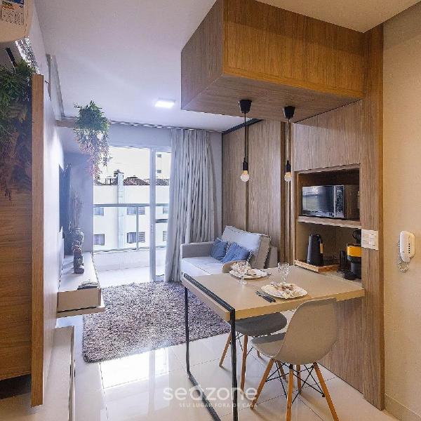 Studio em Cond. c/ Piscina e Varanda LHG0506 - Foto 5