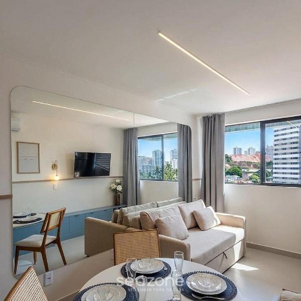 Apt c/ vista da cidade a 150m da praia LOE0315 - Foto 5