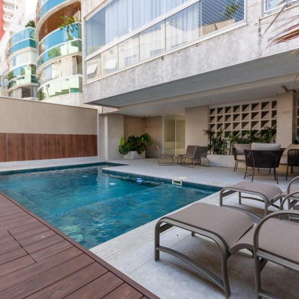 Jd Oceanico 1 Quadra da Praia Piscina e Sauna - Foto 4