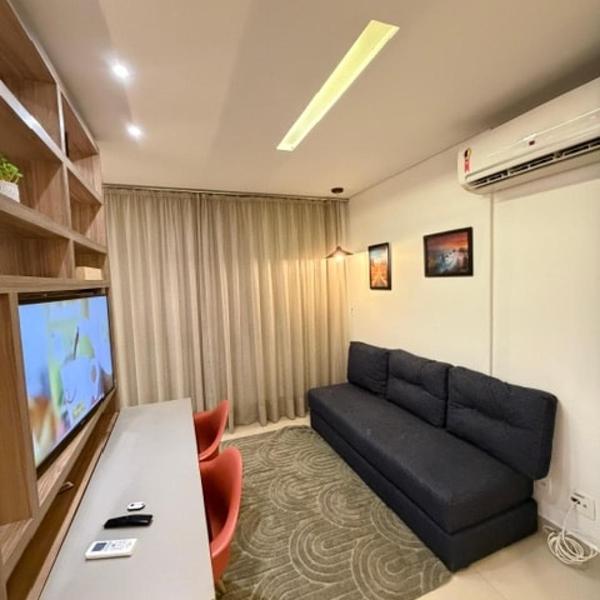 Flat Completo, Novo e Com Piscina Linda
