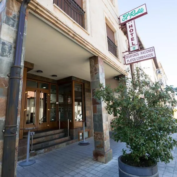 Hotel El Roble, hotel Cervera de Pisuergában