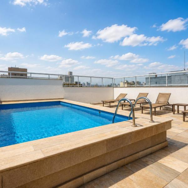 Conforto B. Vista | Acomoda 3 | Ar + Pisc + Rooftop - Foto 3