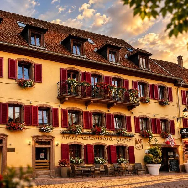Logis Hôtel-Restaurant Aux Trois Roses, hotel sa La Petite-Pierre