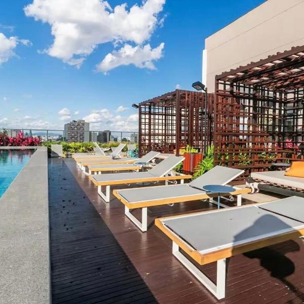 Studio 416 CO NEXT Liberdade Estrutura de resort prox ao metro - Foto 4