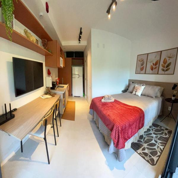 Studio 416 CO NEXT Liberdade Estrutura de resort prox ao metro - Foto 2