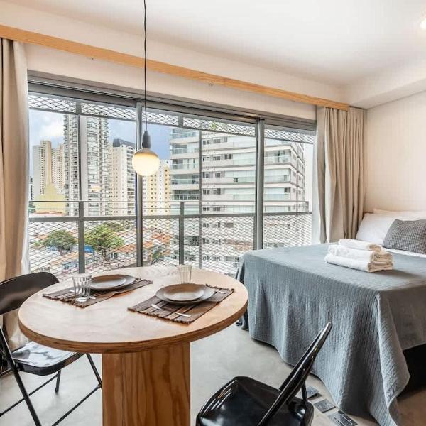 Studio com Vista Incrível em Pinheiros - PG714