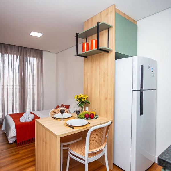 Zen - 1 quarto, ar condicionado e varanda - vg1501